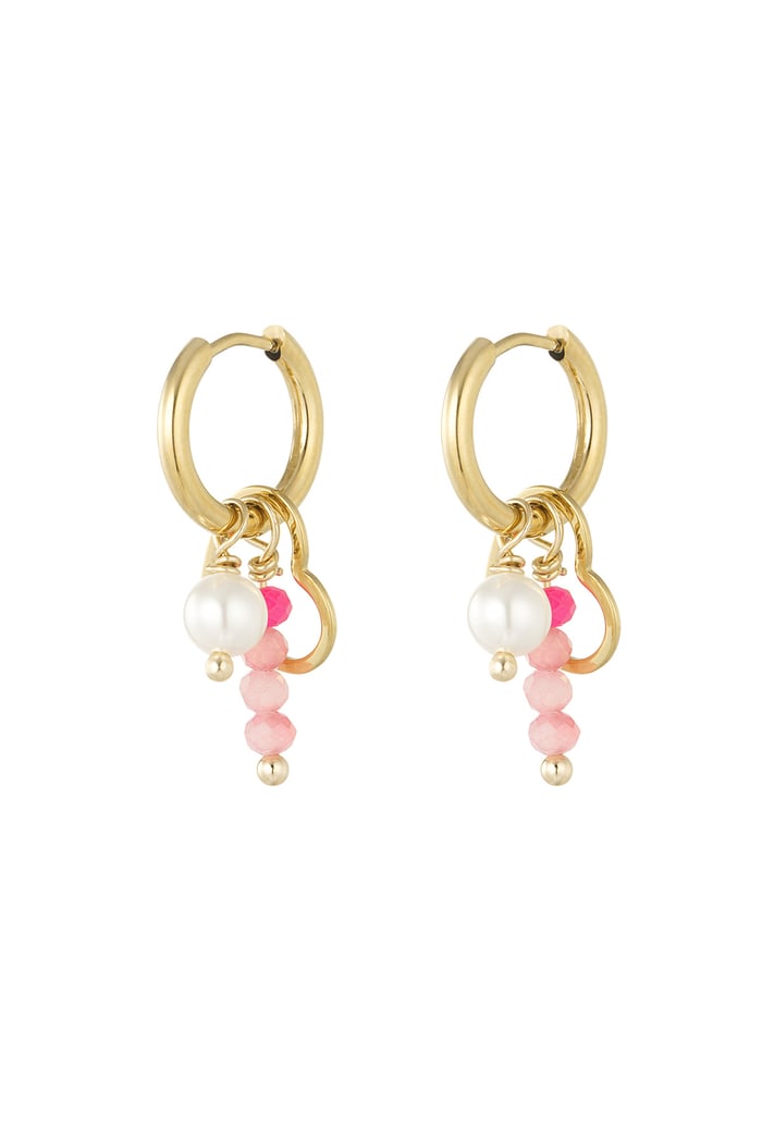 Earrings everyday gem - Gold color 