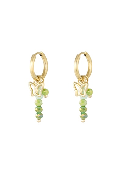 earrings stary night - pink  h5 