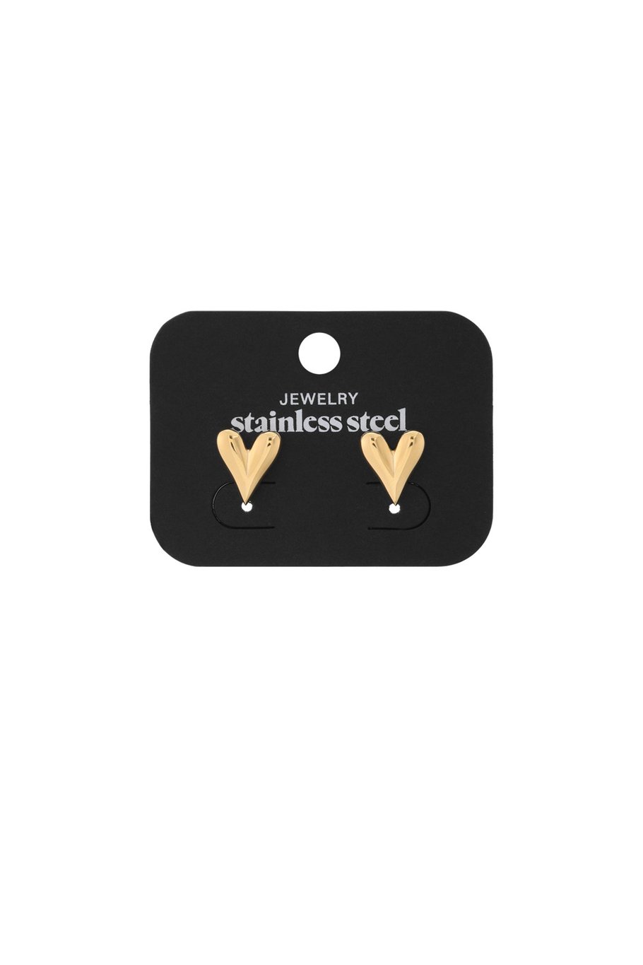 Ohrstecker Love - Goldfarbe Bild5