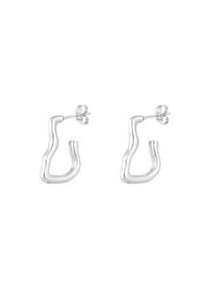 Earrings boogie nights - Silver Color color h5 