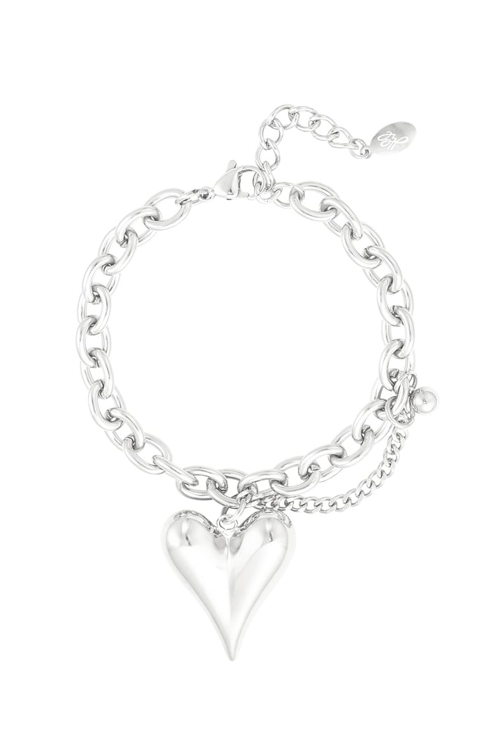 Bracelet love life - Silver Color color 