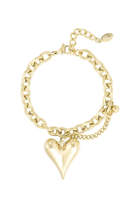 Armband Liebesleben - Goldfarbe