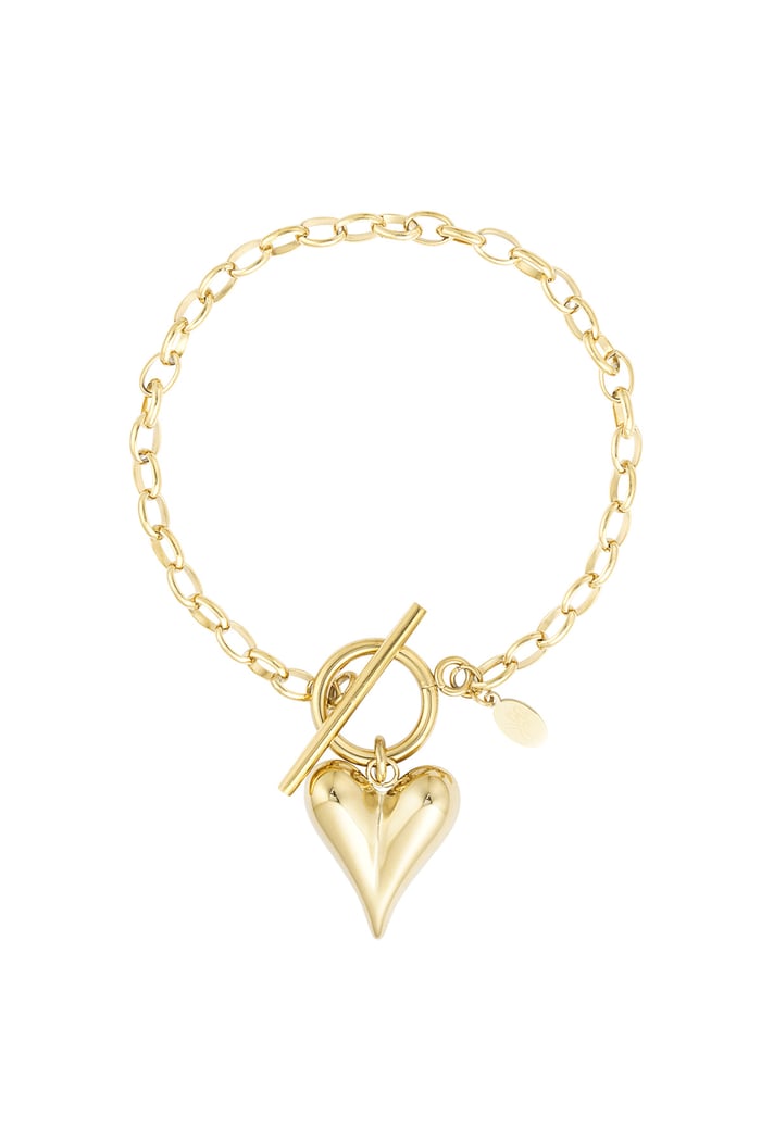 Bracelet love lies - Gold color 