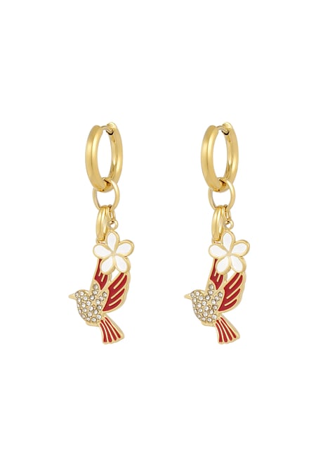 Earrings nature calls - Gold color 2