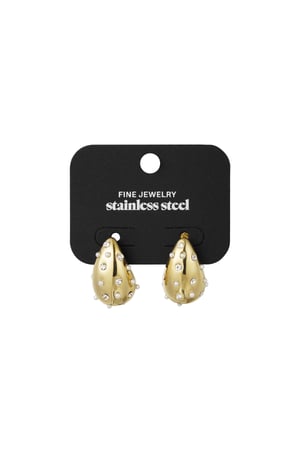 Drop earrings spice it up - Gold color h5 Picture3