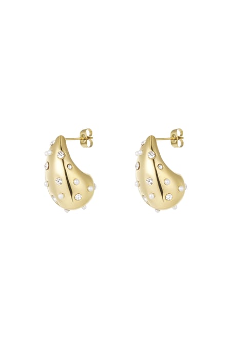 Drop earrings spice it up - Gold color 2