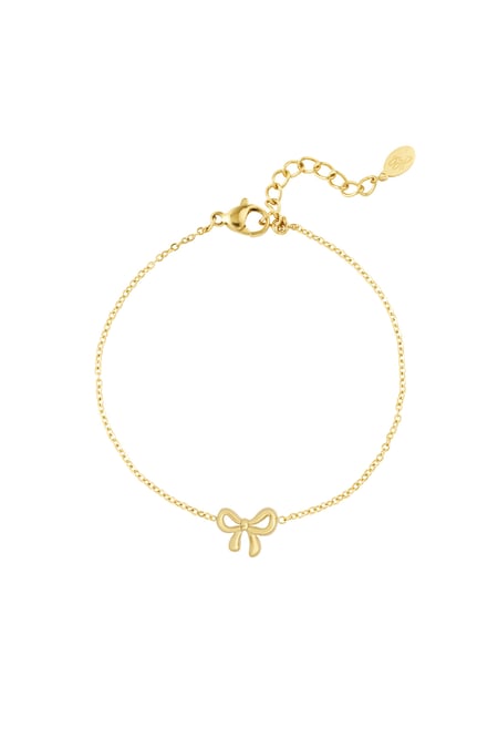 Bracelet bow life - Gold color 2