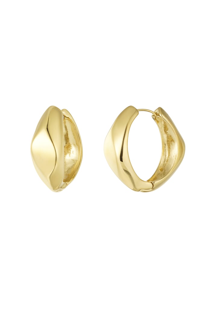 Earrings basic babe - Gold color 