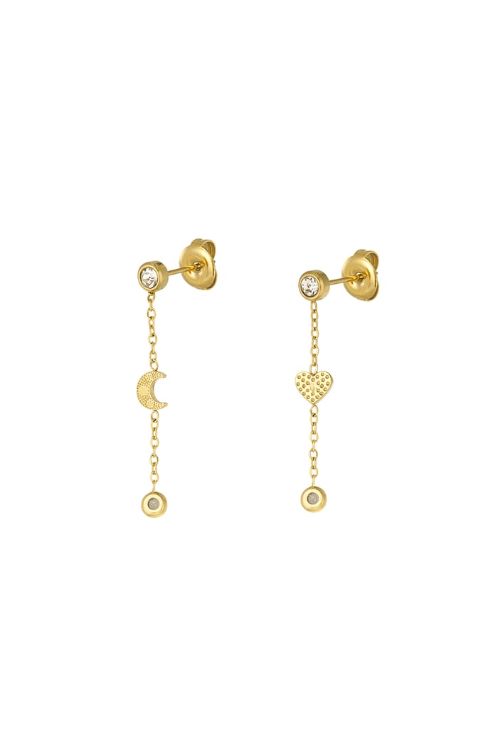 Moonlight earrings - Gold color Picture5