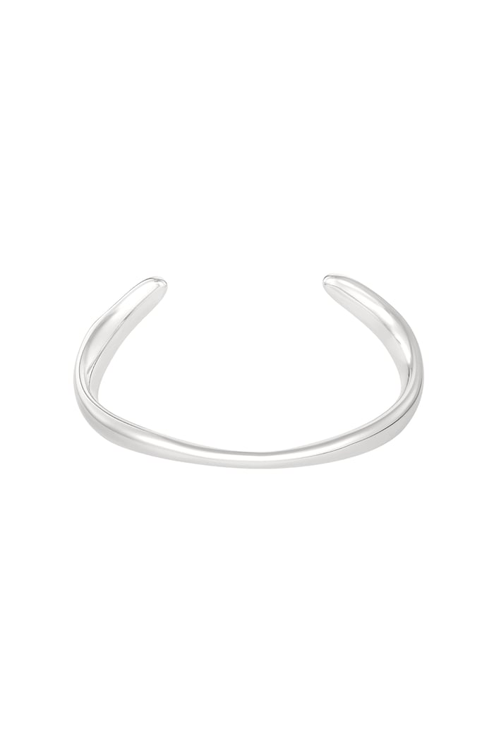 Bangle bracelet classic story - Silver Color color 