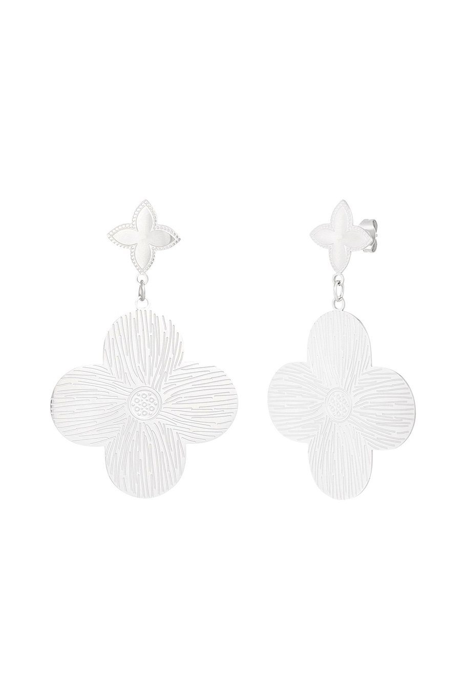 earrings clover class 