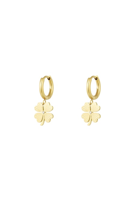 Give me luck earrings - Gold color