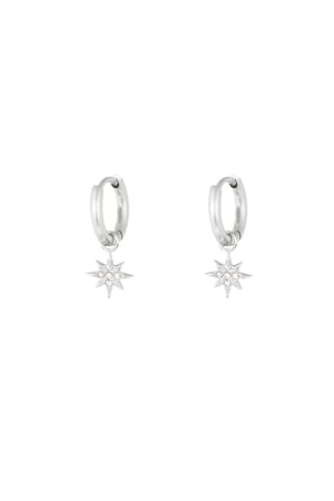 Earrings stardust - Silver Color color h5 