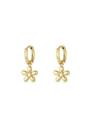 Earrings daisy doo - Gold color h5 