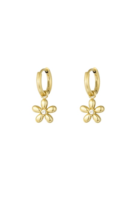 Earrings daisy doo - Gold color