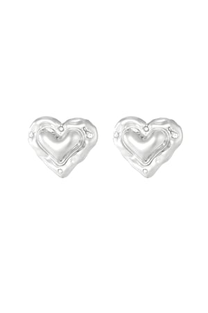 Earrings where is the love - Silver Color color h5 