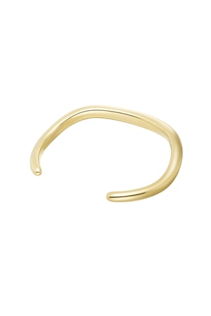 Bangle bracelet good babe - Gold color h5 Picture3