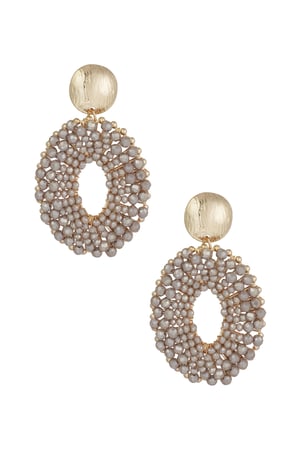 Colourful Fiesta Earrings - beige h5 