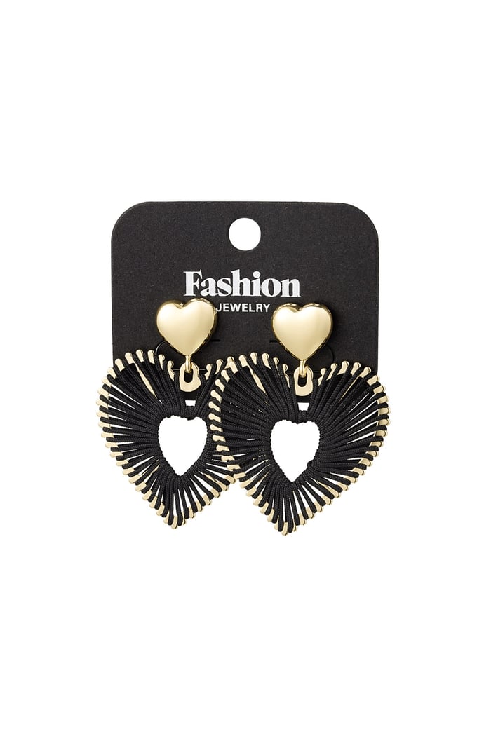 A Touch of Love earrings - black Picture3