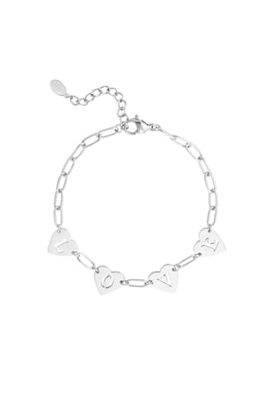 Loving Link bracelet - Silver Color color h5 