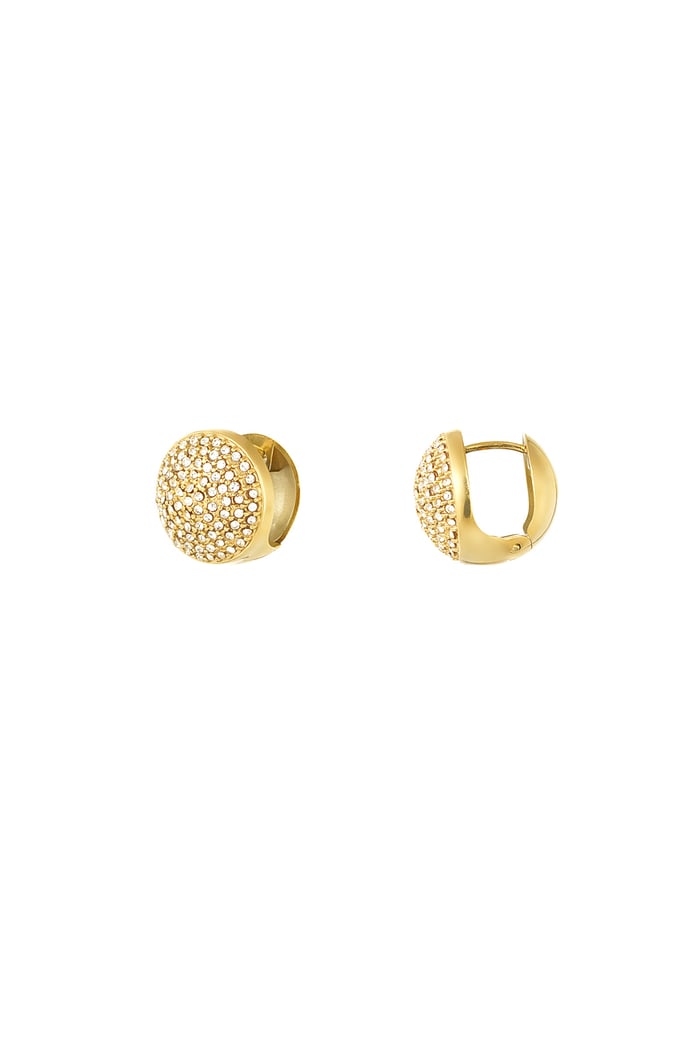 Earrings sparkle everyday - Gold color 