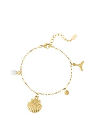 Bracelet coastal love - Gold color h5 