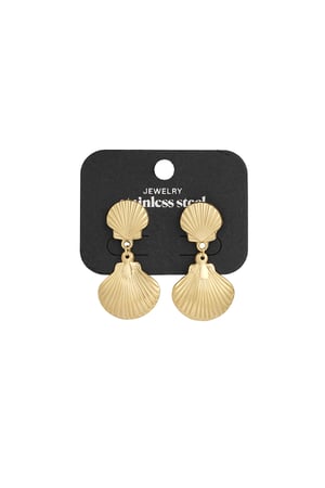 Beachy breeze earrings - Gold color h5 Picture3