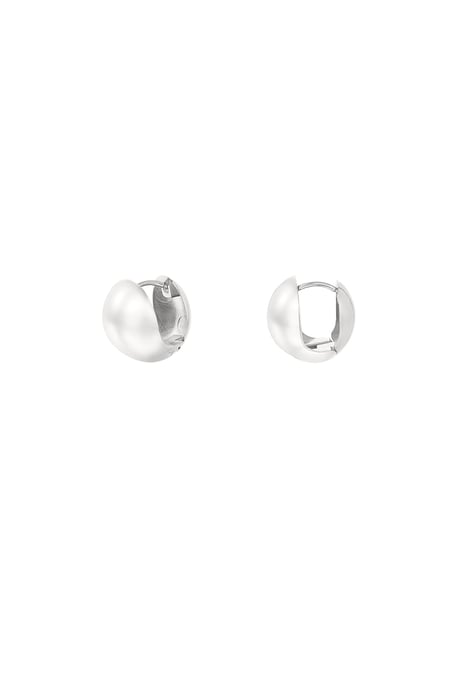 Earrings basic babe - Silver Color color 2