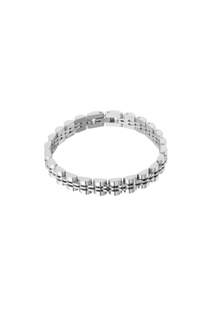 Cool link bracelet - Silver Color color h5 