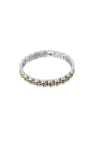 Cool link bracelet - silver color gold h5 