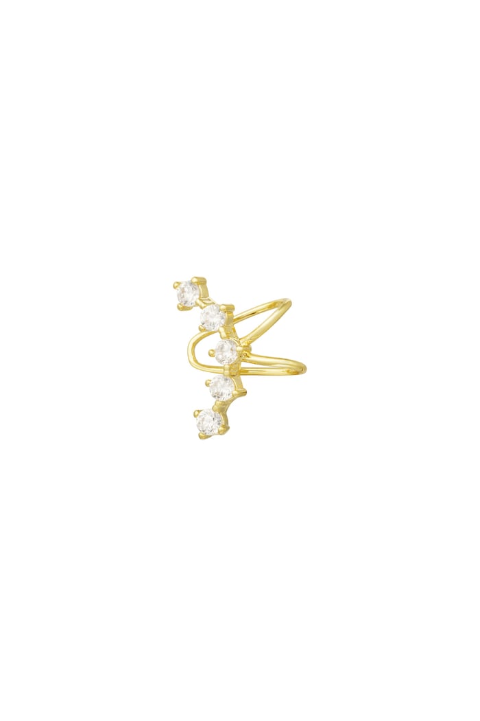 Earcuff Elegant Chic - Gold color 