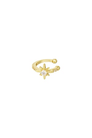 Earcuff Twinkle - Gold color h5 