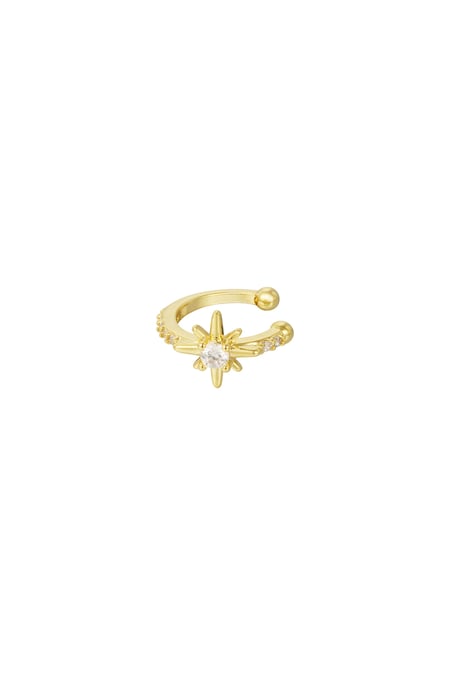 Earcuff Twinkle - Gold color 2