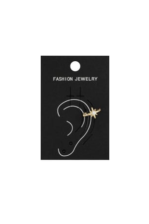 Earcuff Twinkle - Gold color h5 Picture4