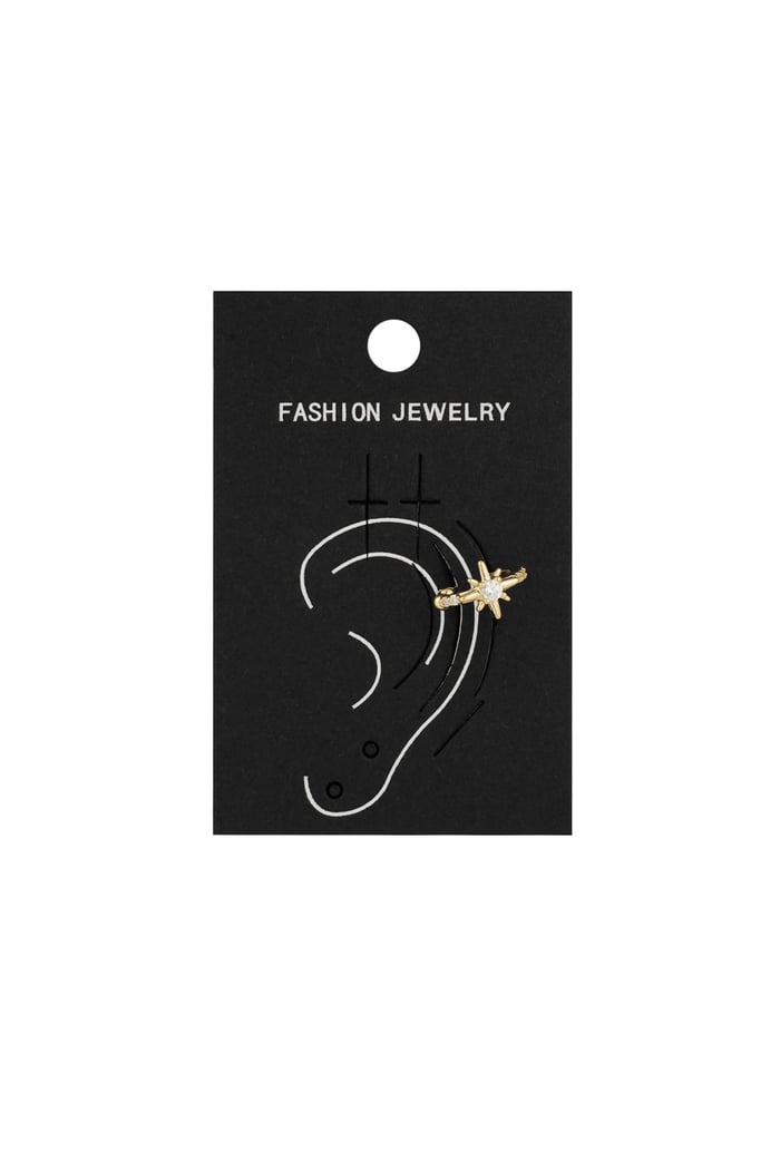 Earcuff Twinkle - Gold color Picture4