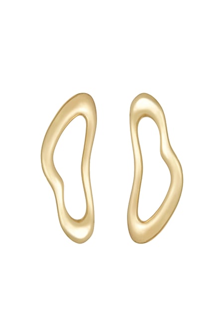 Dazzling drama earrings - Gold color 2