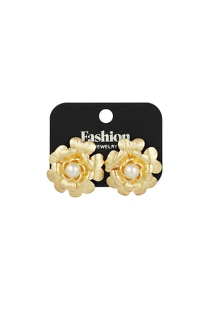 Pearly Bloom earrings - Gold color h5 Picture3