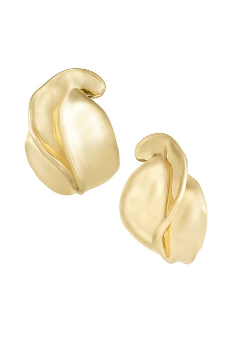 Refined beauty earrings - Gold color