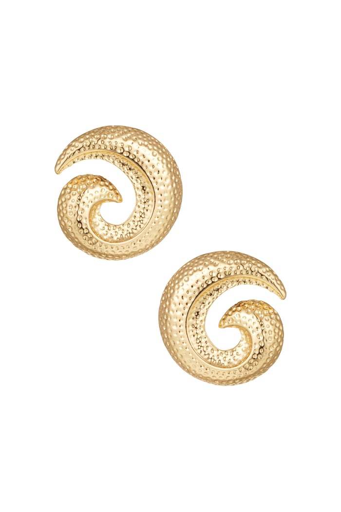 Chic cascade earrings - Gold color 