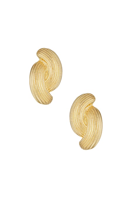 Earrings radiant rebel - Gold color