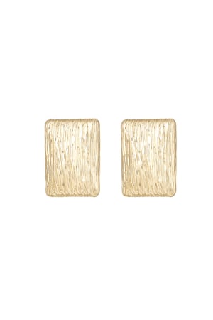 Bold bloom earrings - Gold color h5 