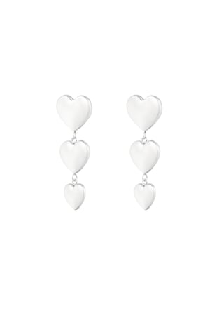 Romantic Vibes earrings - Silver Color color h5 