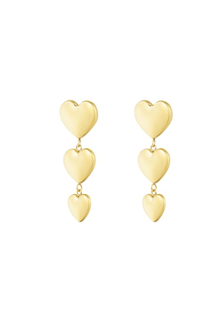 Romantic Vibes earrings - Gold color 2