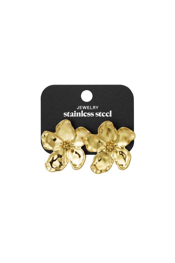 Earrings oopsie daisy - Gold color Picture3