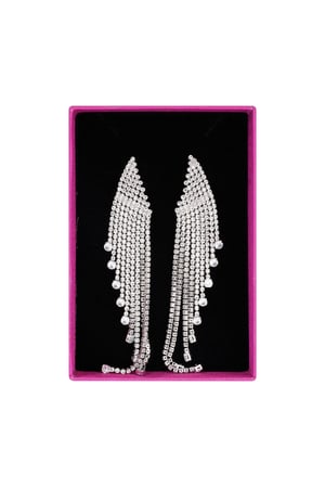 Ultimate glamour earrings - Silver Color color h5 