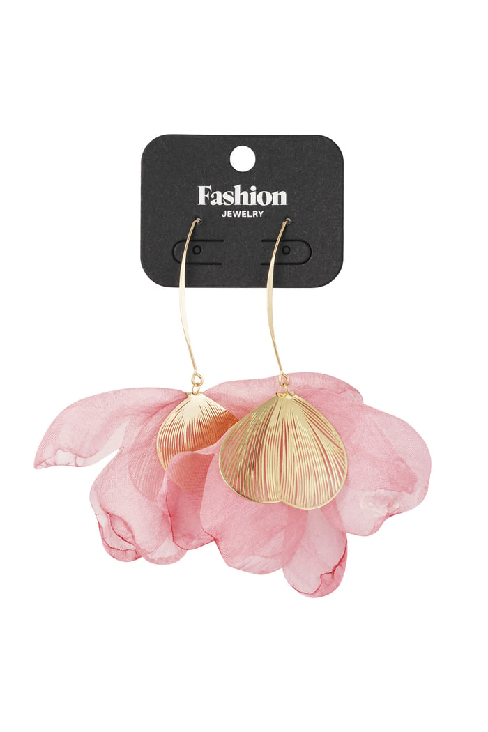 Charming Flower earrings - pink Picture3