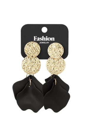 Blooming Chic earrings - black h5 Picture3