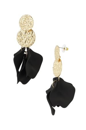 Blooming Chic earrings - black h5 