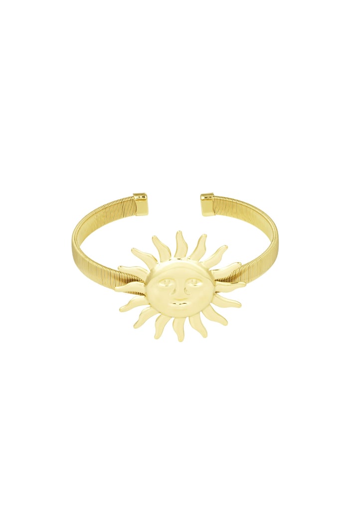 Sunny Cuff bracelet - Gold color 