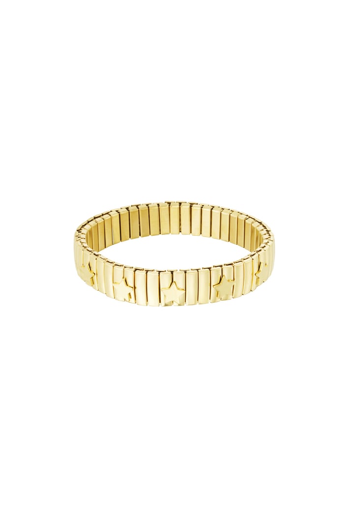 Statement-Stern-Armband - Goldfarbe 